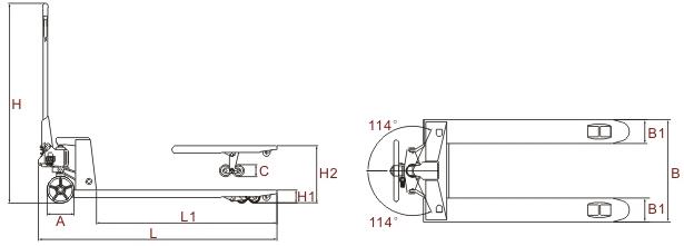 CBY-AC手動(dòng)液壓搬運(yùn)車