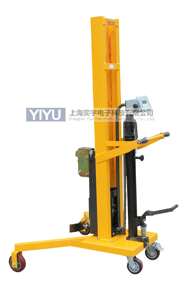 C型帶稱重液壓油桶搬運(yùn)車