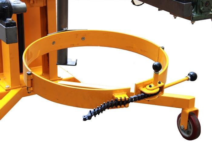 電動(dòng)油桶翻轉(zhuǎn)車抱箍