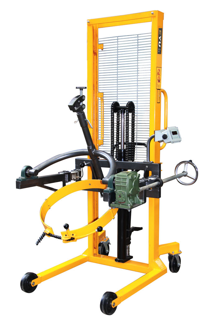 可稱重油桶傾倒車