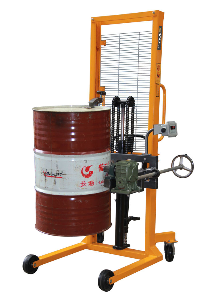 多功能油桶倒料車