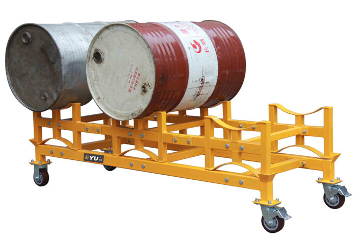 移動式油桶支架小車