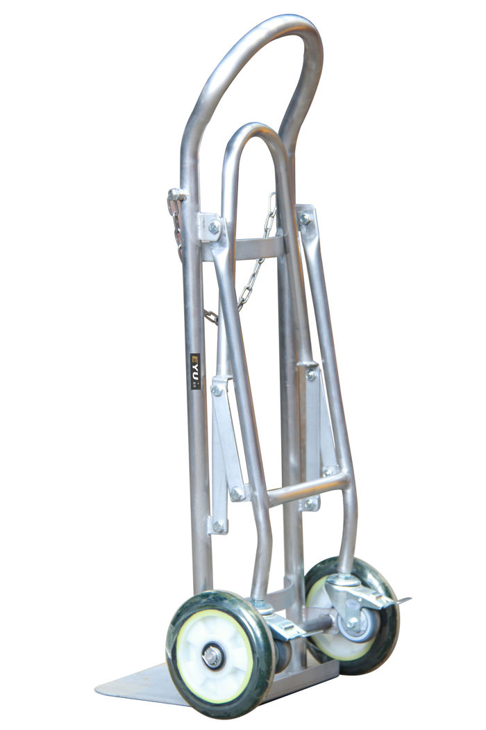 不銹鋼氧氣瓶搬運(yùn)車(chē)