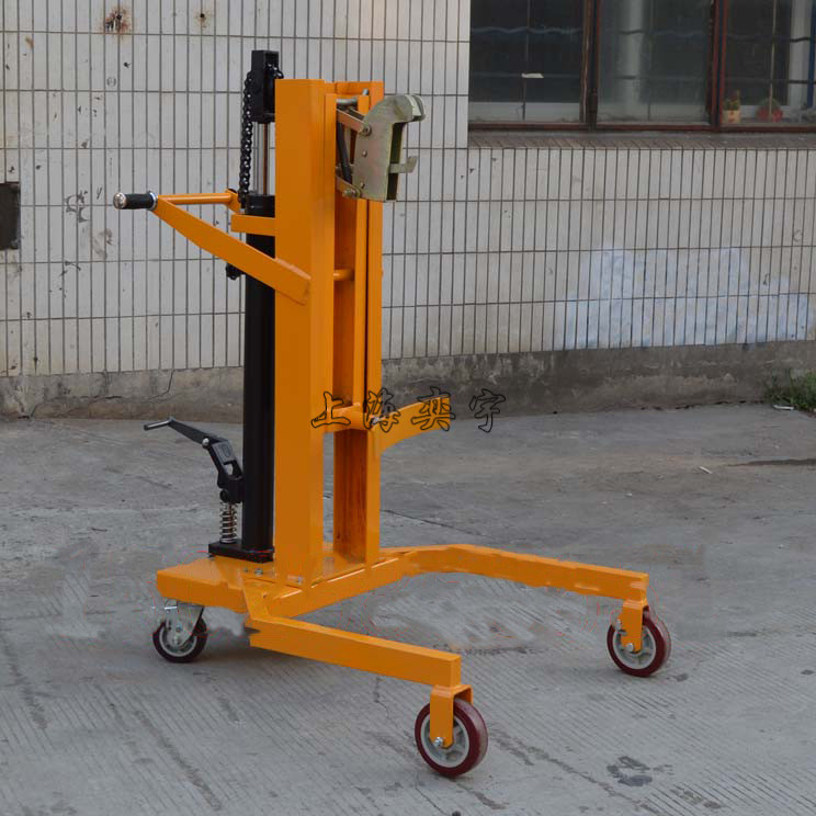 腳踏式液壓油桶搬運(yùn)車