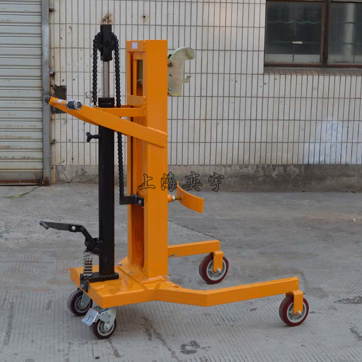 腳踏式液壓油桶搬運(yùn)車