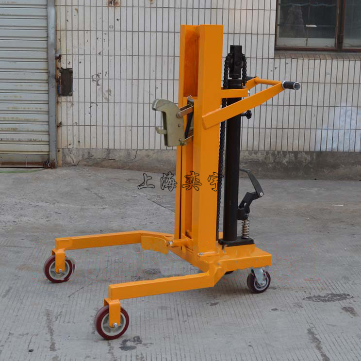 腳踏式液壓油桶搬運(yùn)車