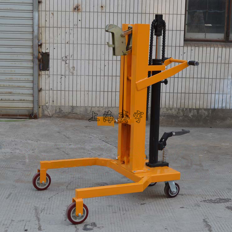 腳踏式液壓油桶搬運(yùn)車