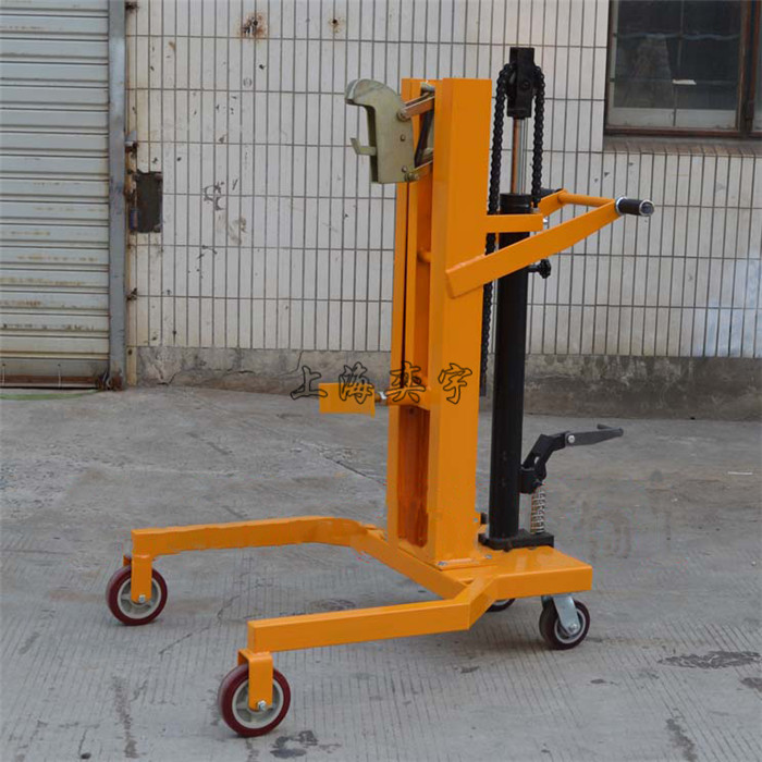 腳踏式液壓油桶車