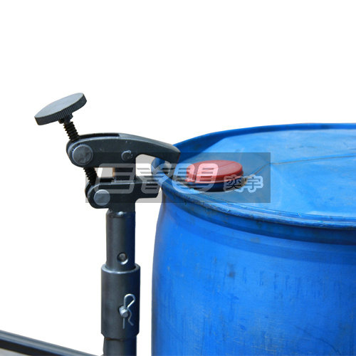 抱箍式多功能油桶傾倒車