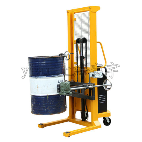 多功能油桶翻轉倒料車