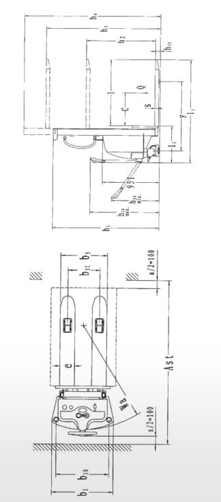 SPM15手推電動(dòng)堆高車參數(shù)
