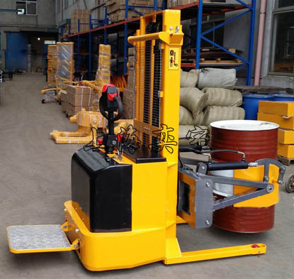 電動油桶倒料車