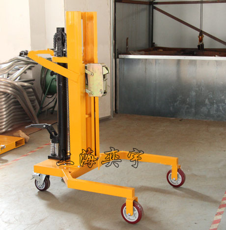 腳踏式液壓油桶車