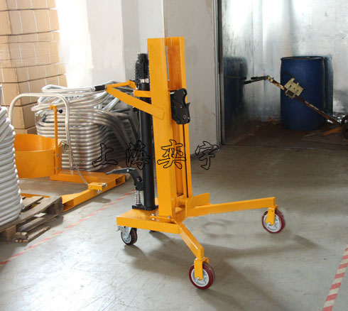 DTF450B腳踏式油桶堆高搬運車