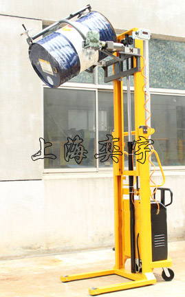稱重式電動(dòng)油桶倒料車