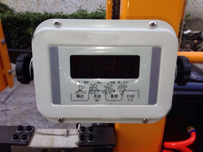 多功能電動(dòng)翻轉(zhuǎn)倒桶車稱重顯示器