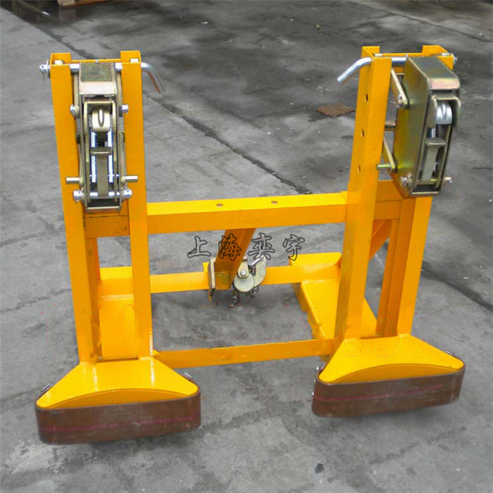 雙桶重型油桶夾具