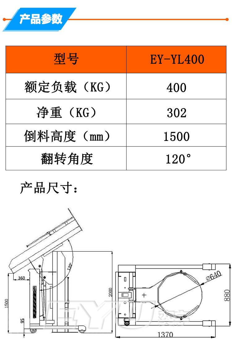 圓桶倒料車參數(shù)