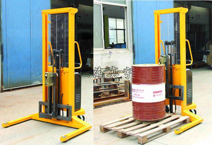 電動(dòng)油桶堆高車